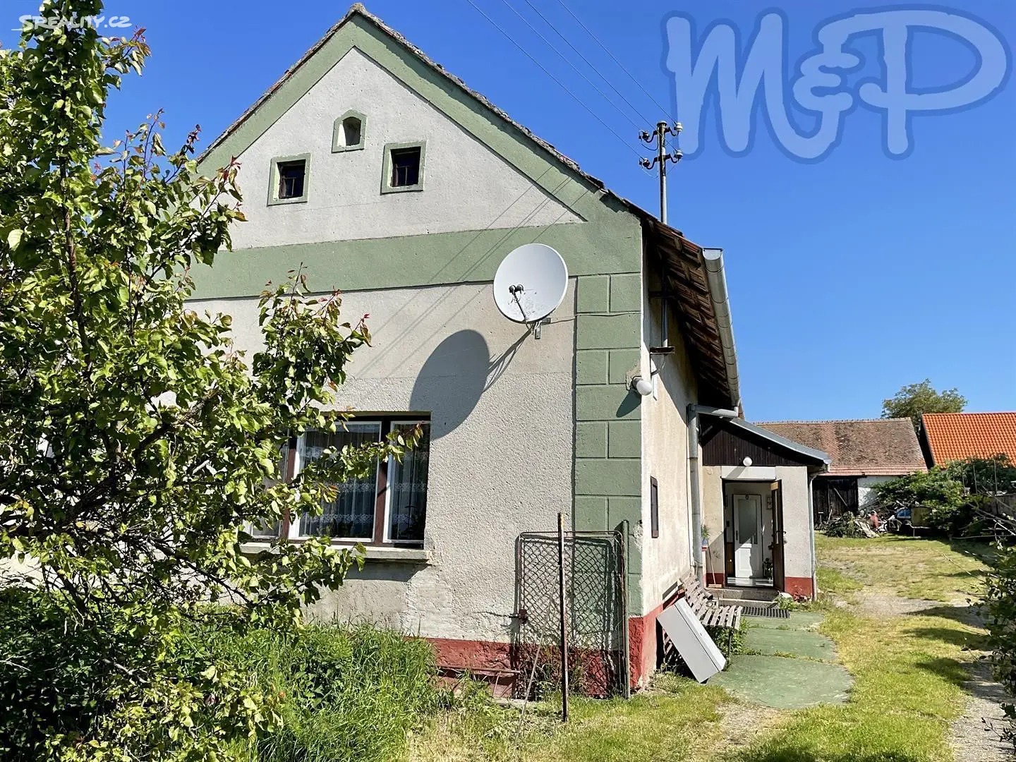 Prodej  rodinného domu 110 m², pozemek 2 102 m², Radkovice u Hrotovic, okres Třebíč