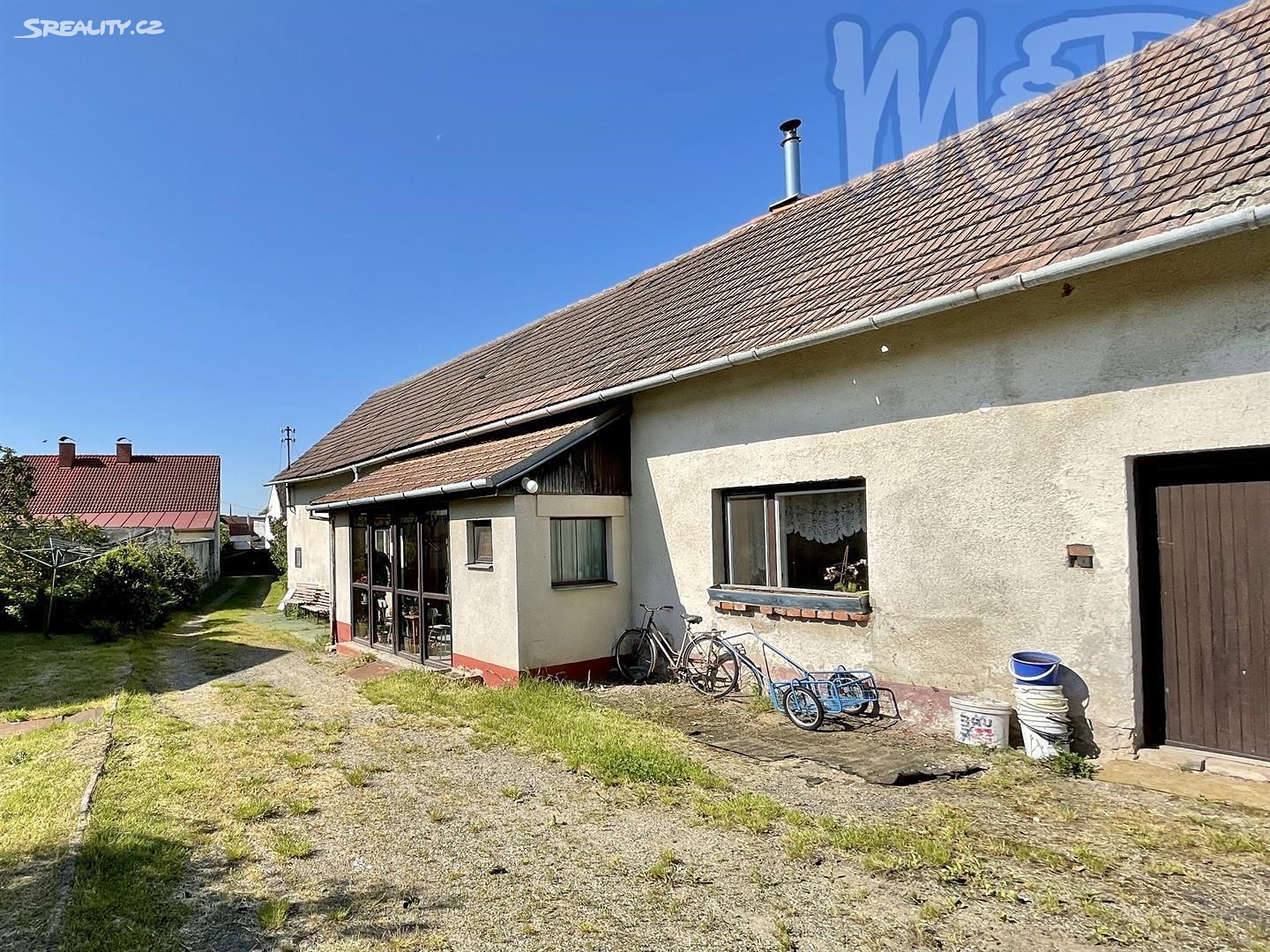 Prodej  rodinného domu 110 m², pozemek 2 102 m², Radkovice u Hrotovic, okres Třebíč