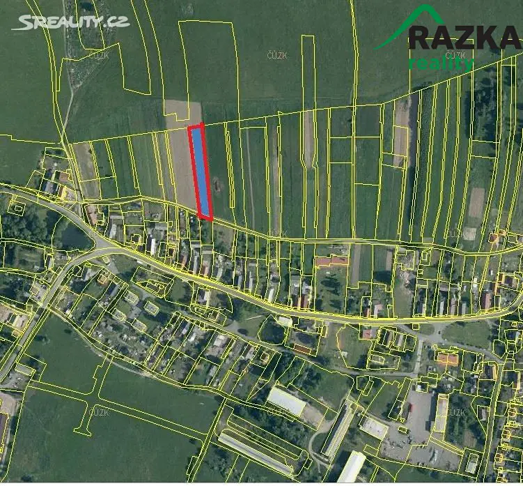 Prodej  stavebního pozemku 2 415 m², Hošťka, okres Tachov