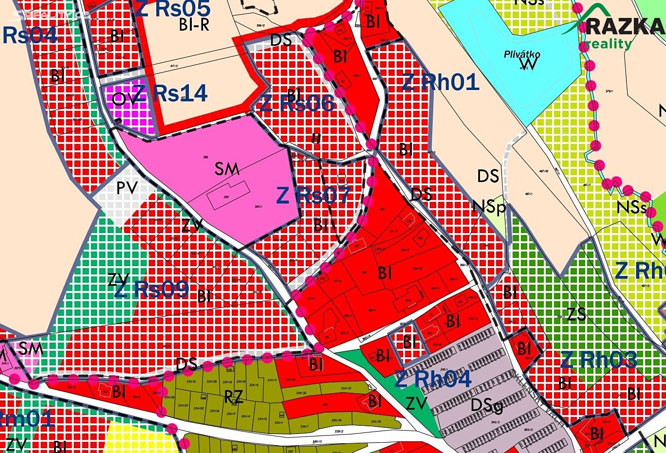 Prodej  stavebního pozemku 1 551 m², Sklenský vrch, Rotava