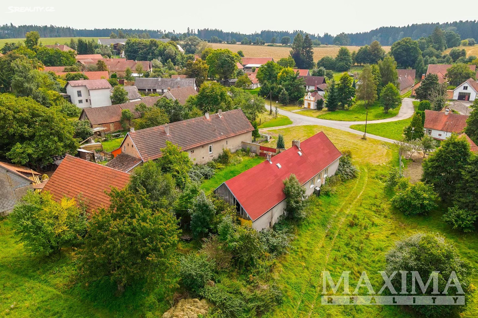 Prodej  rodinného domu 696 m², pozemek 2 108 m², Lukavec - Velká Ves, okres Pelhřimov