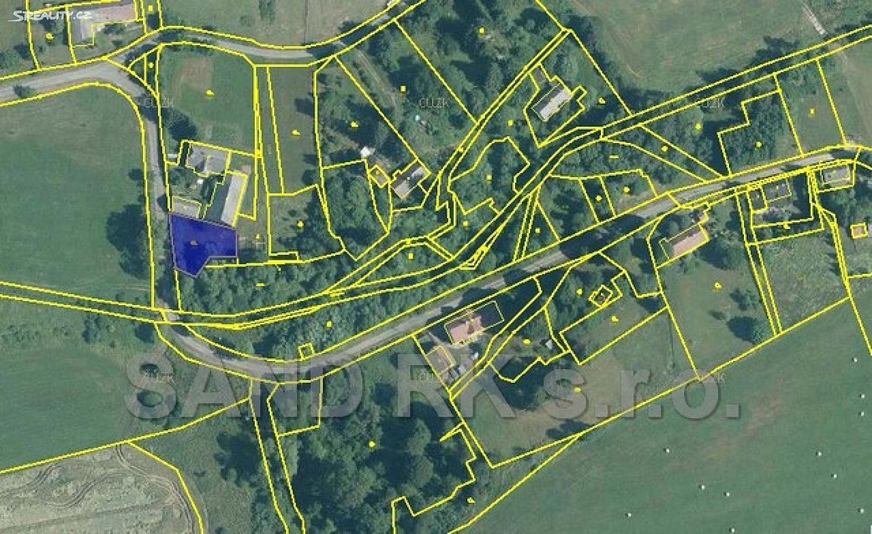 Prodej  stavebního pozemku 677 m², Všeruby - Chalupy, okres Domažlice