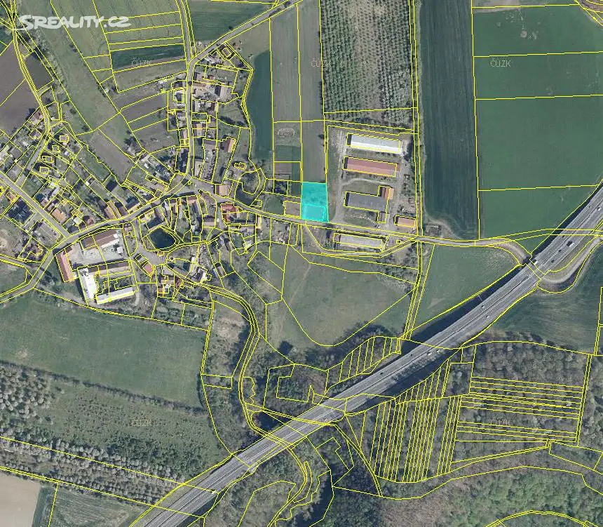 Prodej  stavebního pozemku 362 m², Chotiměř, okres Litoměřice
