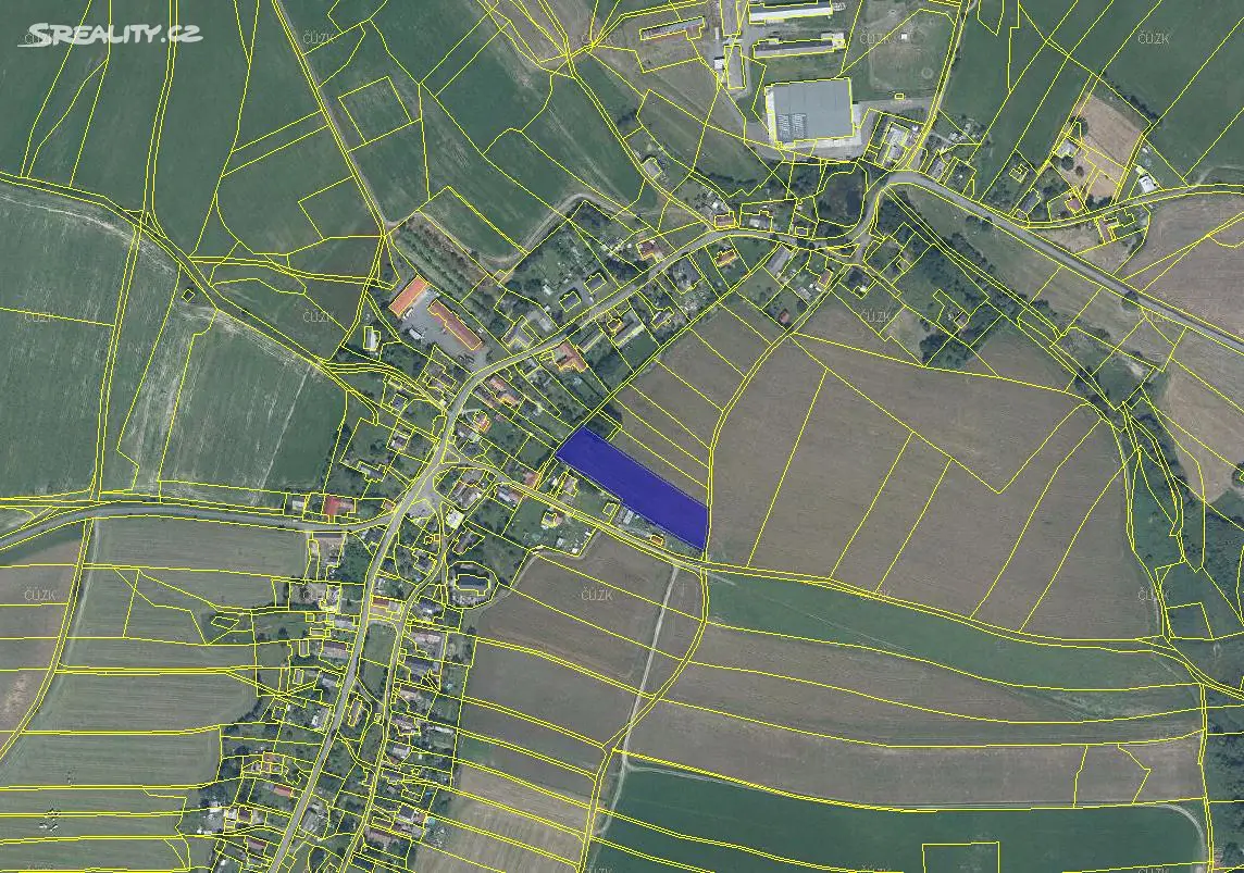 Prodej  stavebního pozemku 2 081 m², Nové Lublice, okres Opava
