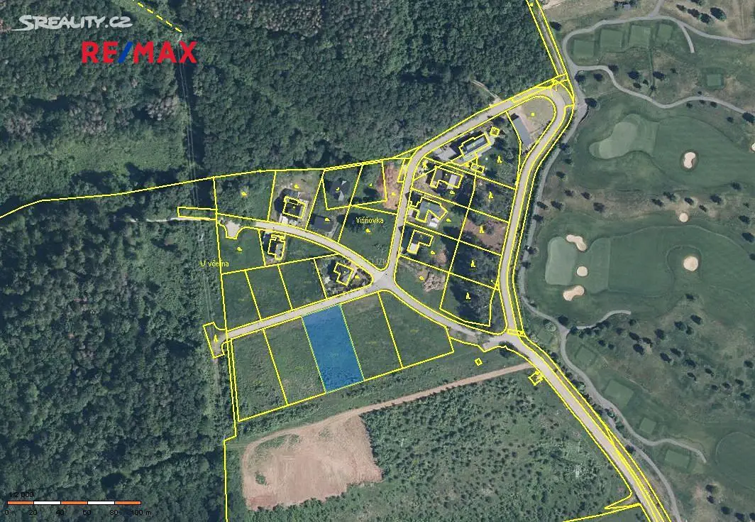 Prodej  stavebního pozemku 1 800 m², Vysoký Újezd, okres Beroun