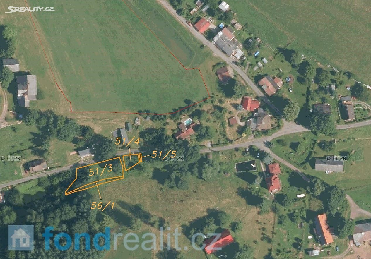 Prodej  pozemku 801 m², Stárkov, okres Náchod