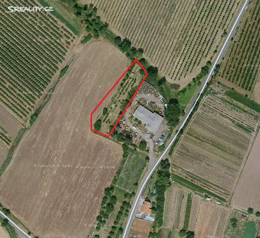 Prodej  sadu, vinice 1 670 m², Ploskovice, okres Litoměřice