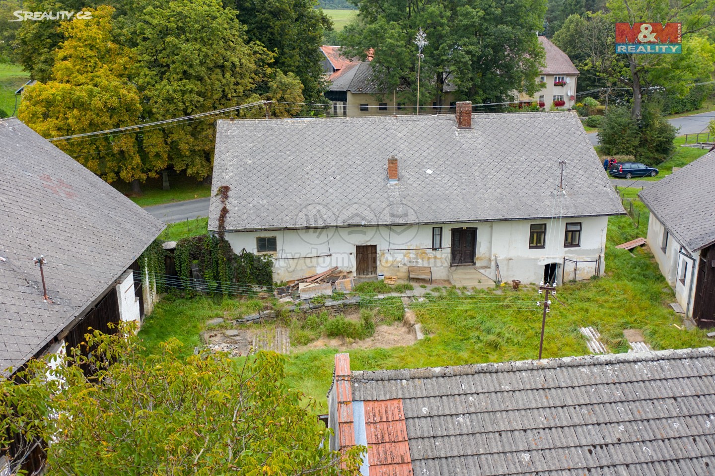 Prodej  chalupy 550 m², pozemek 3 646 m², Strážov - Lukavice, okres Klatovy