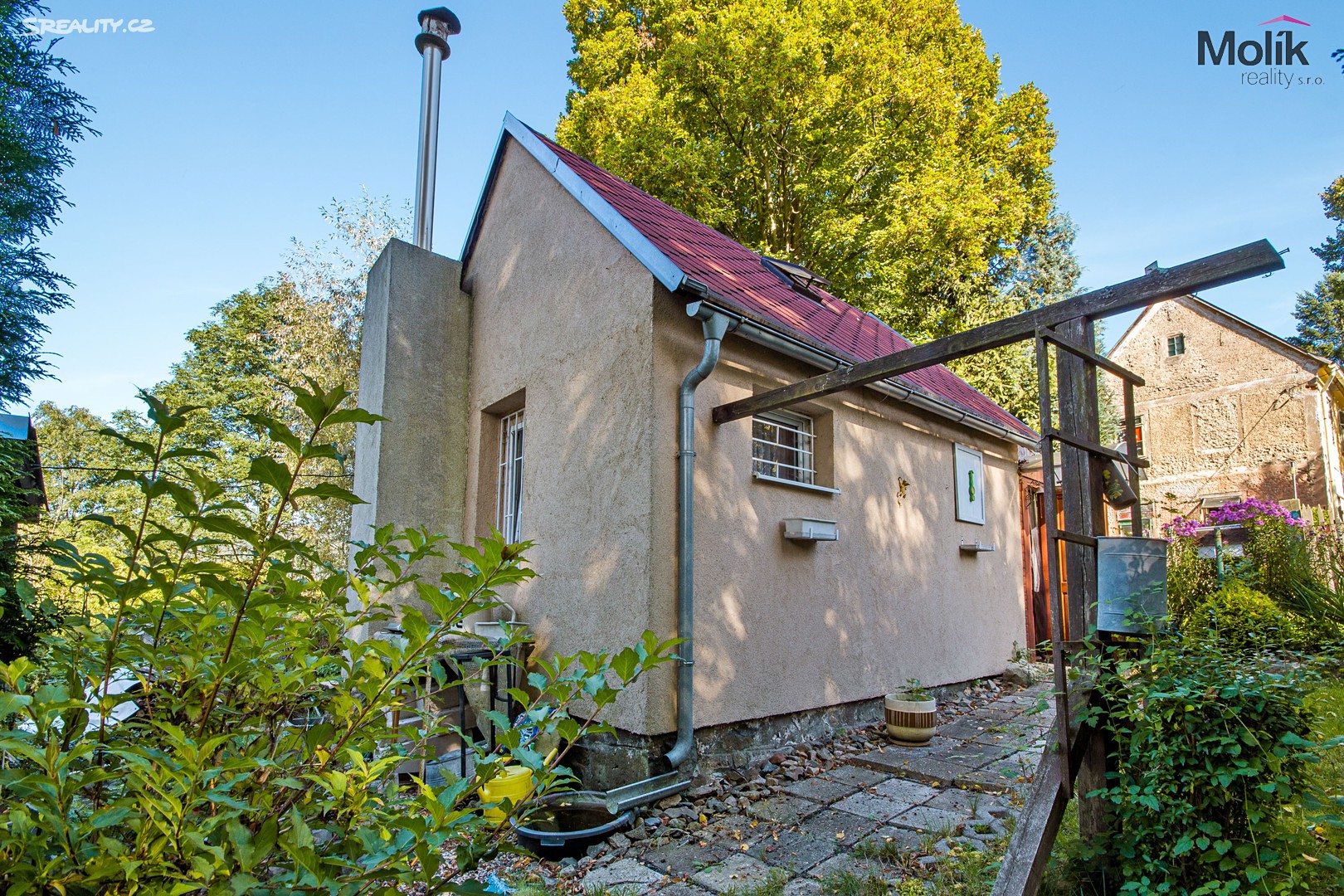 Prodej  chaty 19 m², pozemek 196 m², Stráž nad Ohří - Kamenec, okres Karlovy Vary