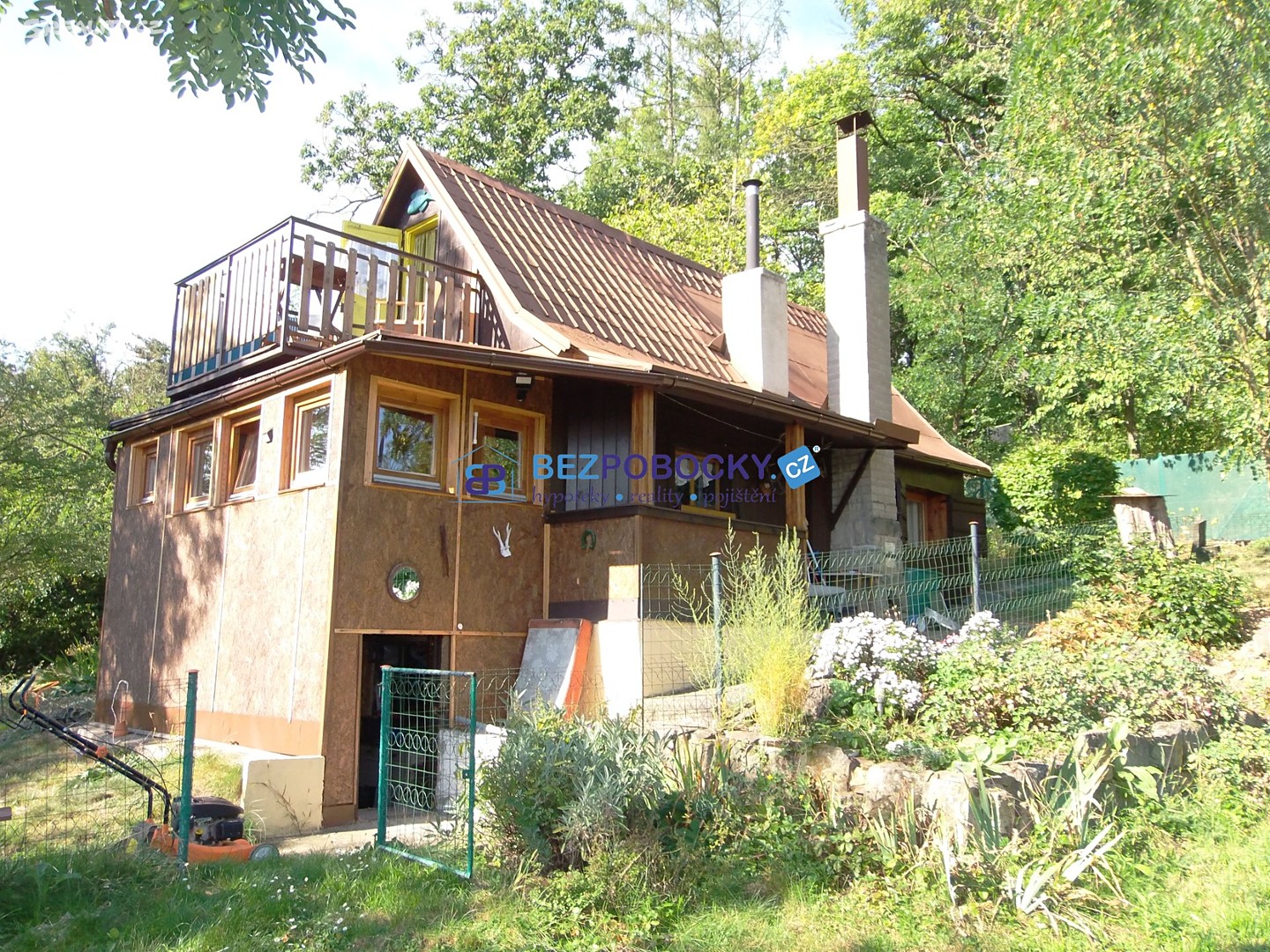 Prodej  chaty 50 m², pozemek 825 m², K Dubné, Vrané nad Vltavou