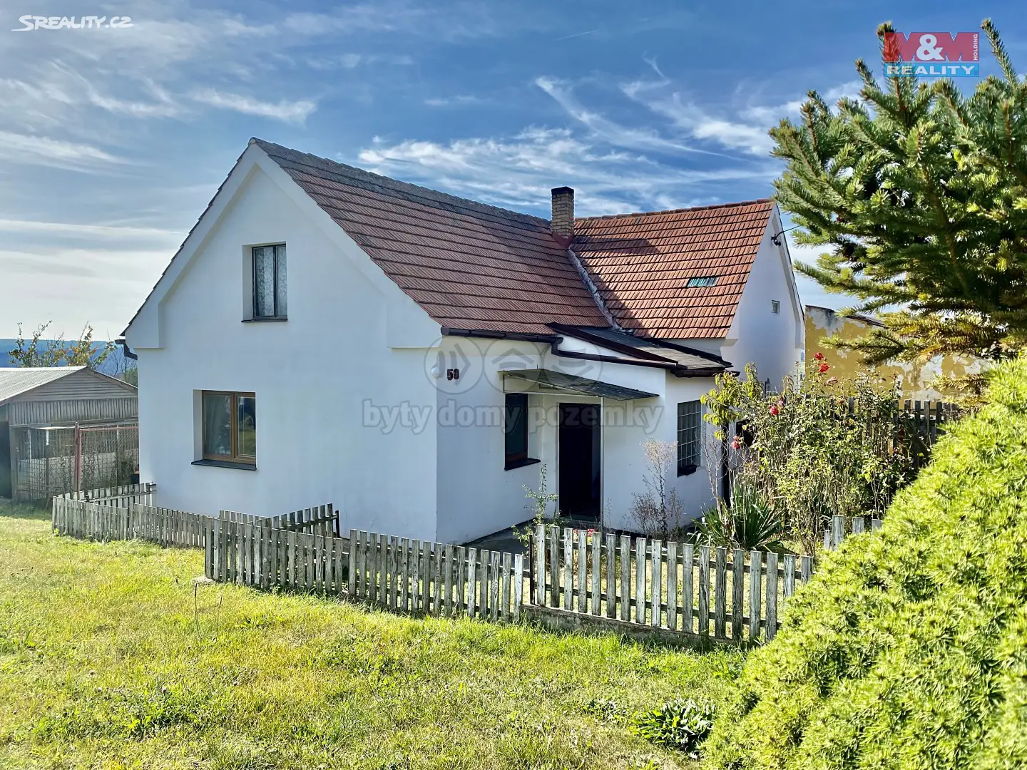 Prodej  rodinného domu 70 m², pozemek 3 598 m², Plasy - Horní Hradiště, okres Plzeň-sever