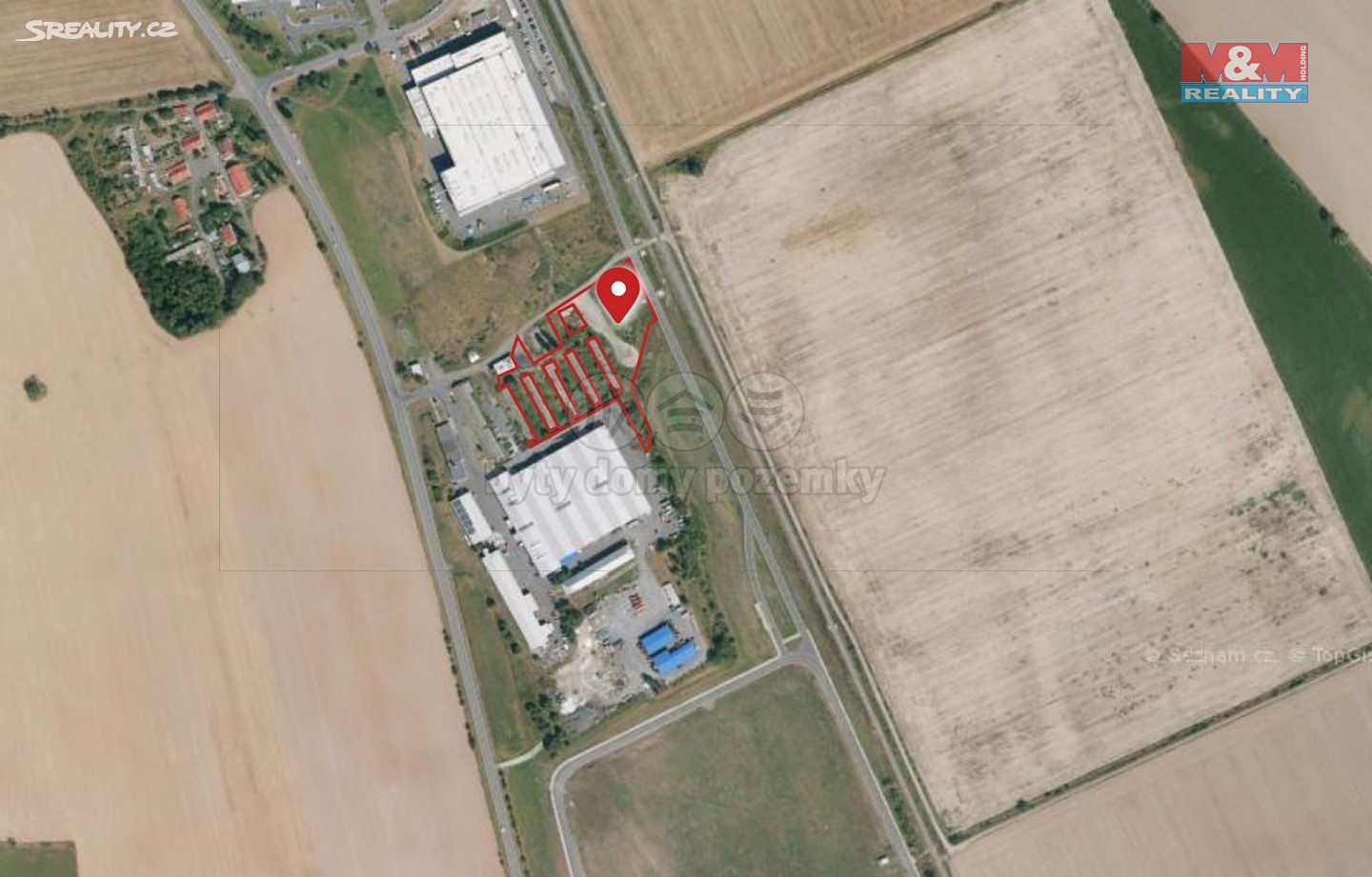 Prodej  komerčního pozemku 12 546 m², Krnov - Pod Cvilínem, okres Bruntál