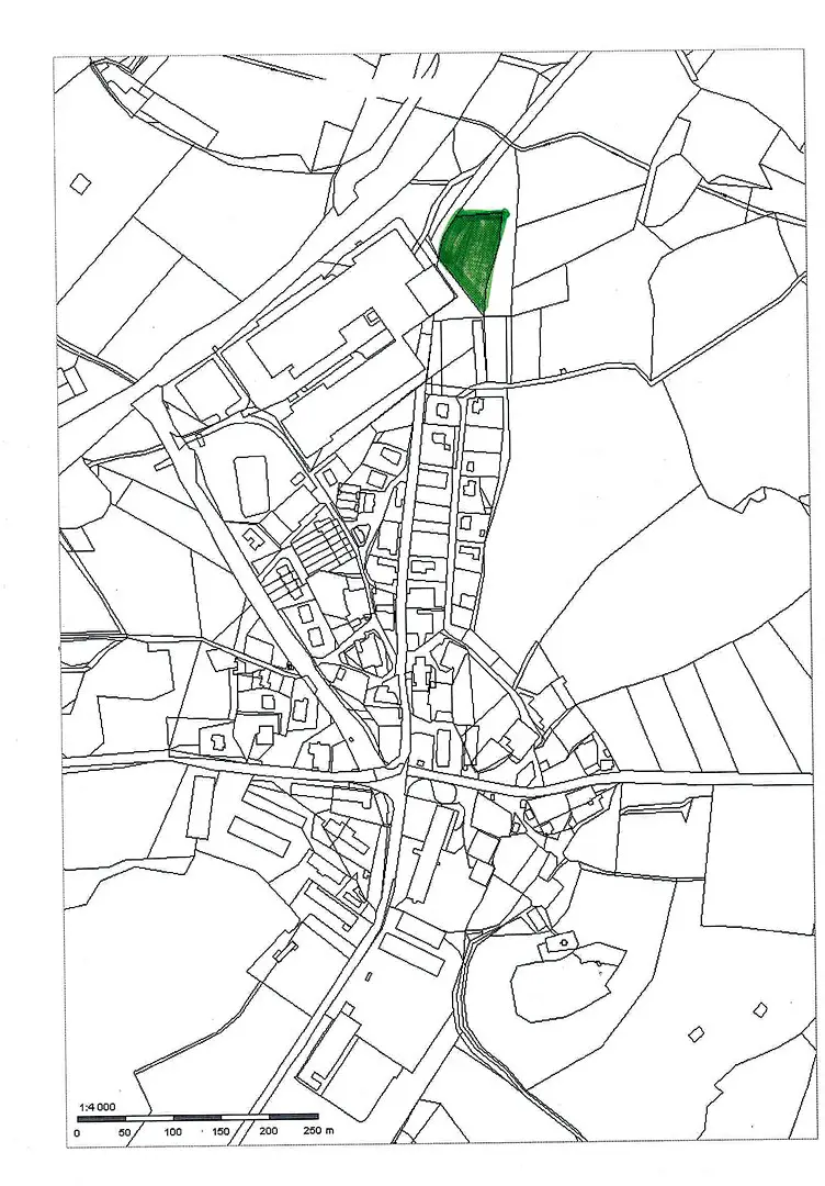 Prodej  komerčního pozemku 4 266 m², Komorovice, okres Pelhřimov