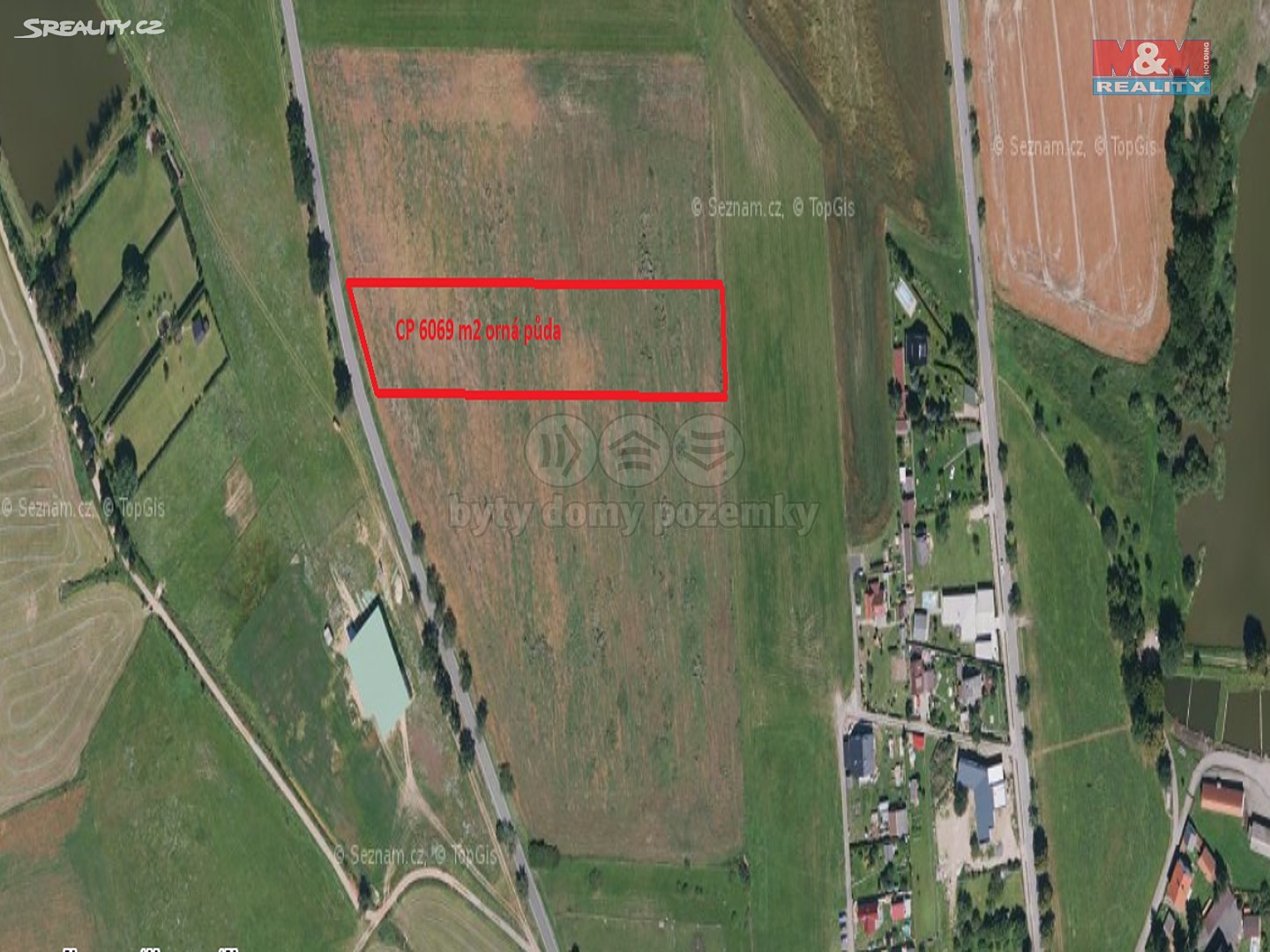 Prodej  pole 6 069 m², Milevsko, okres Písek