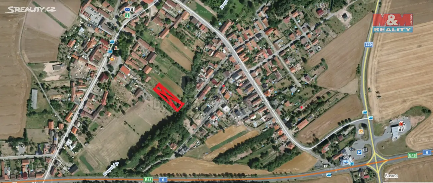 Prodej  zahrady 1 191 m², Krupá, okres Rakovník