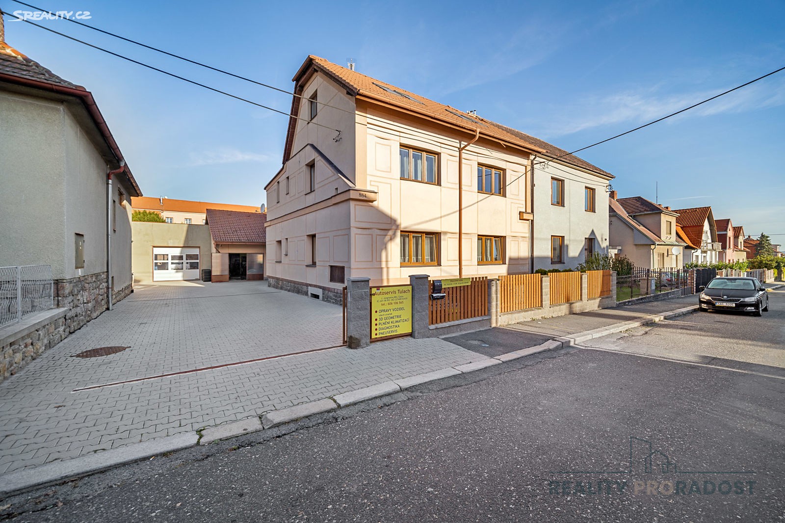 Prodej  rodinného domu 460 m², pozemek 1 231 m², J. Jungmanna, Čáslav - Čáslav-Nové Město