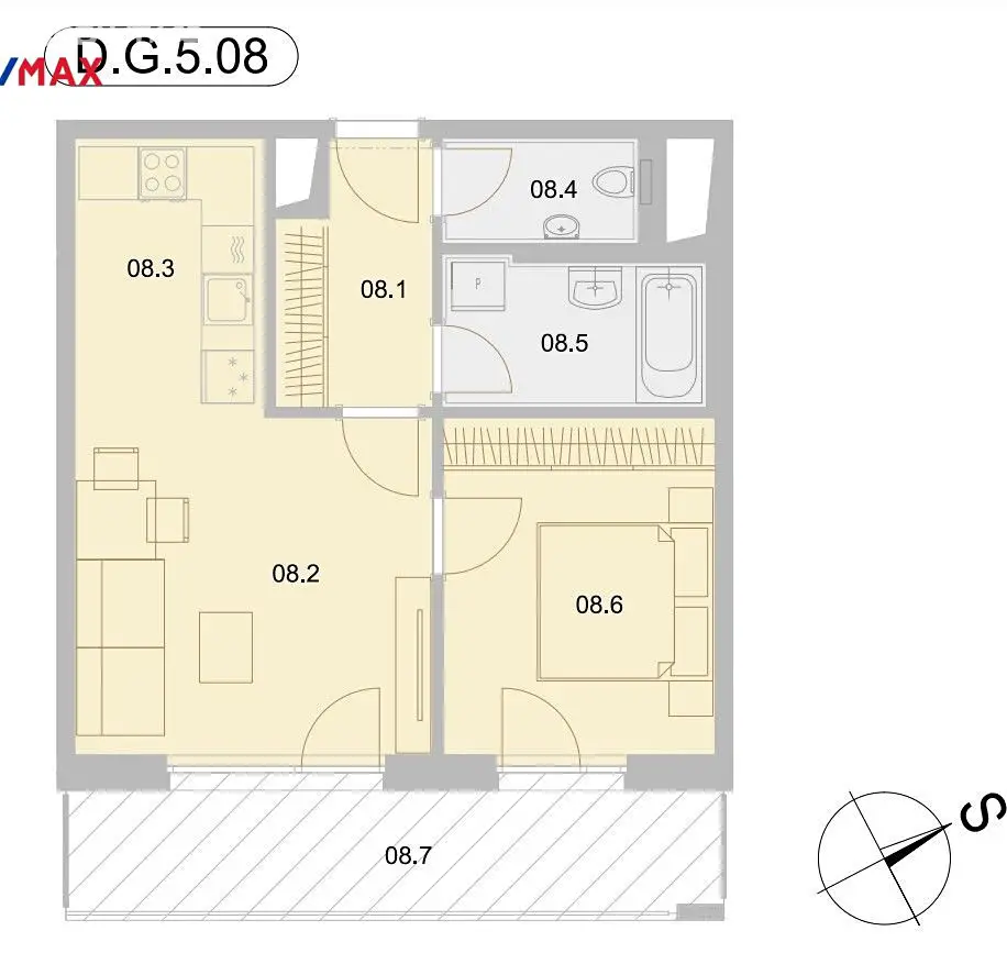 Prodej bytu 2+kk 61 m², Vrbenská, České Budějovice - České Budějovice 4