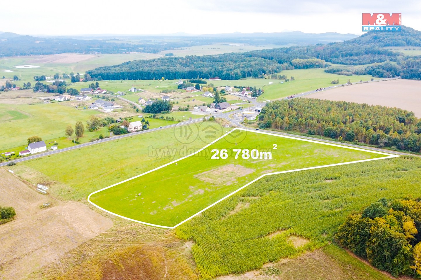 Prodej  stavebního pozemku 26 780 m², Česká Lípa - Častolovice, okres Česká Lípa