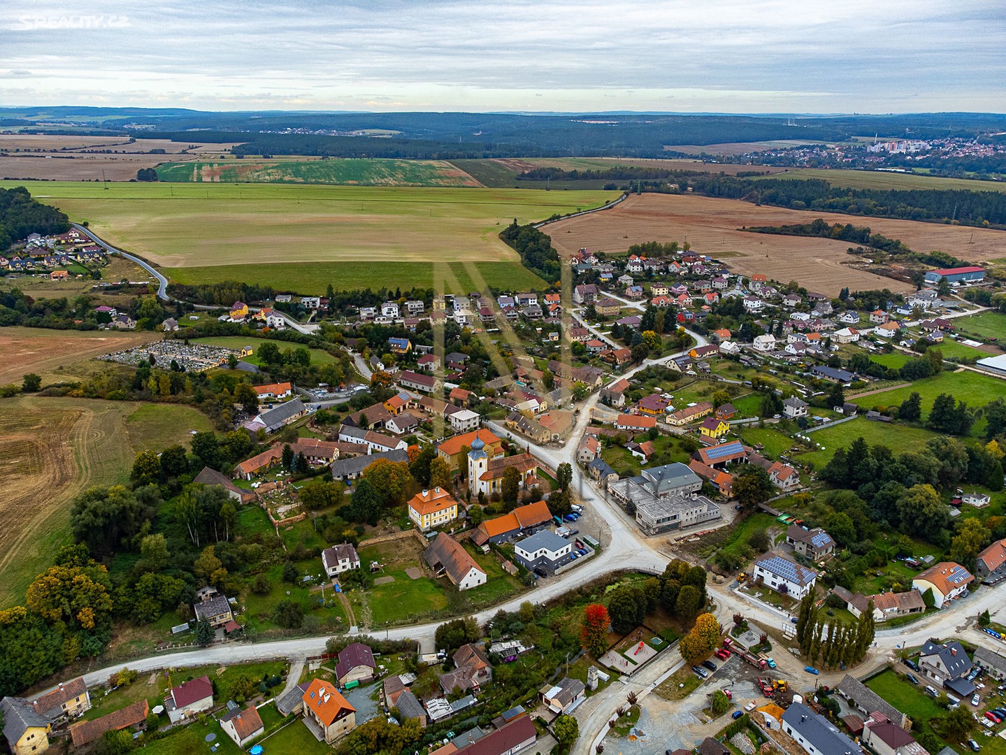 Prodej  stavebního pozemku 3 622 m², Ledce, okres Plzeň-sever