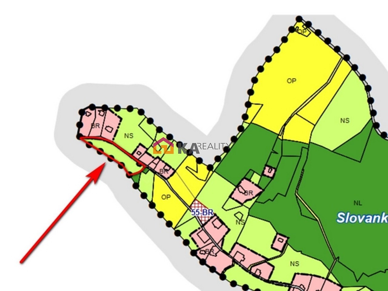 Prodej  pozemku 3 165 m², Lučany nad Nisou, okres Jablonec nad Nisou