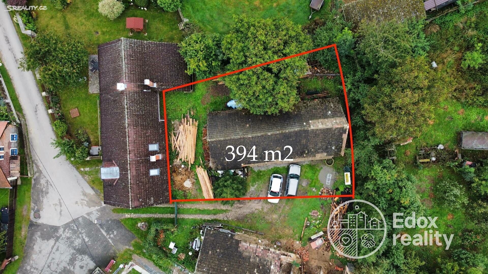 Prodej  stavebního pozemku 394 m², Psáře, okres Benešov