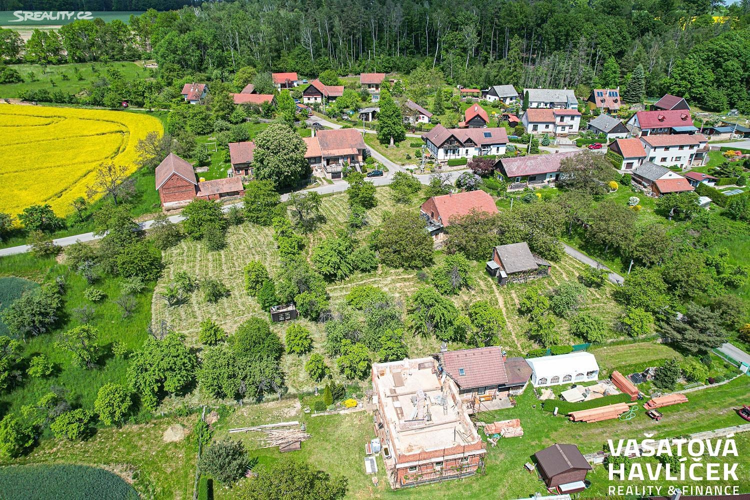 Prodej  stavebního pozemku 5 398 m², Boháňka, okres Jičín