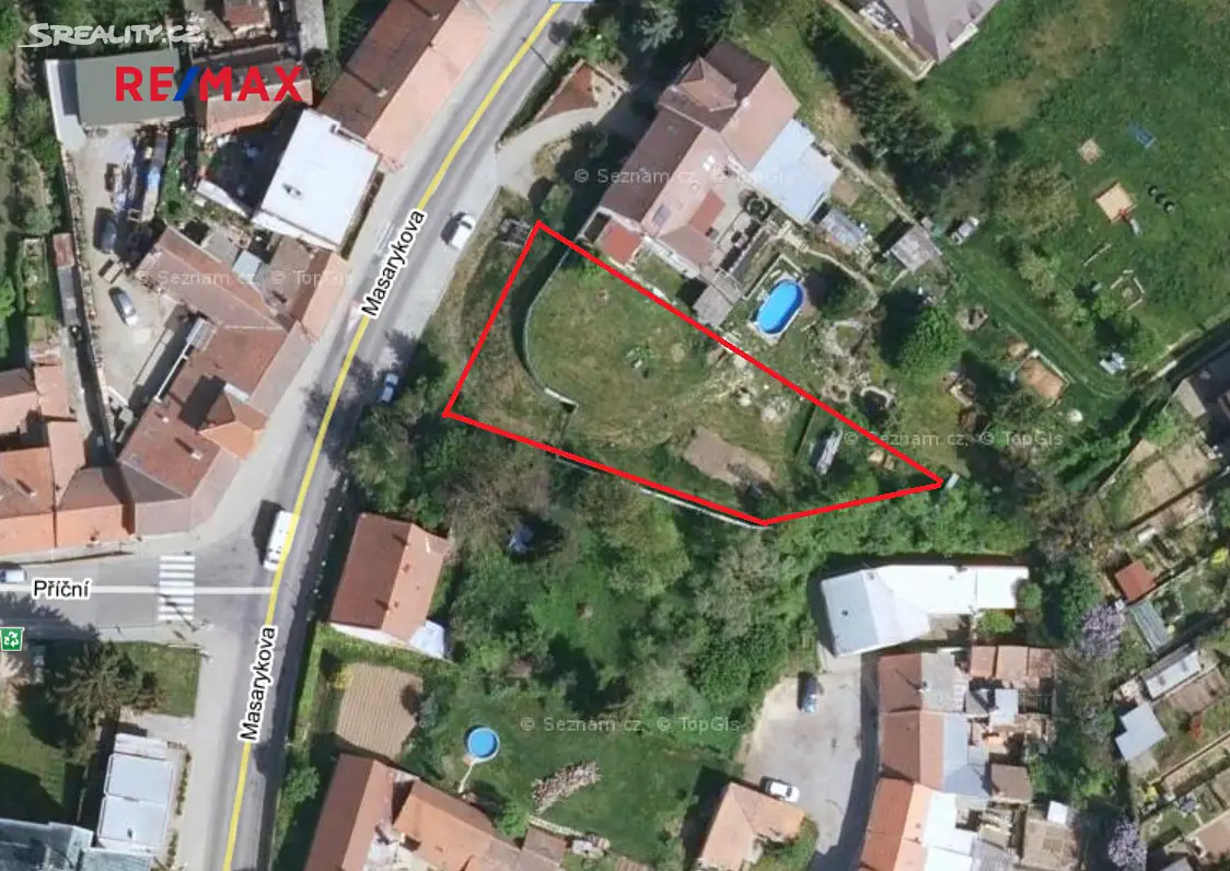 Prodej  stavebního pozemku 1 373 m², Koryčany, okres Kroměříž