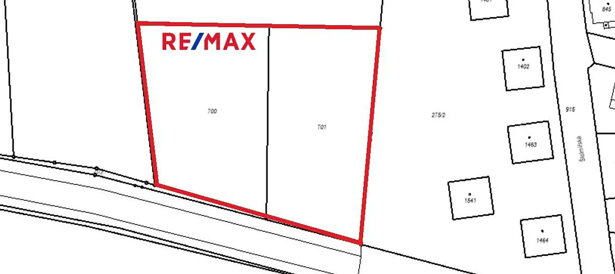 Prodej  stavebního pozemku 5 183 m², Český Brod, okres Kolín