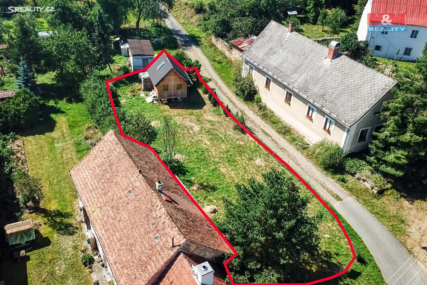 Prodej  stavebního pozemku 540 m², Prostiboř, okres Tachov