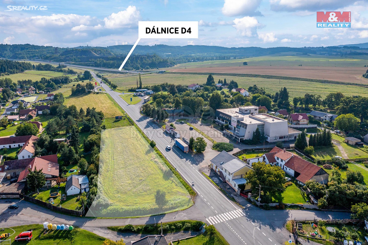 Prodej  pozemku 3 777 m², Dubenec, okres Příbram