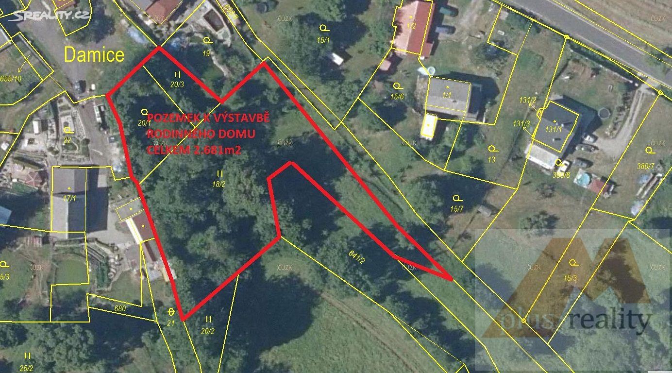 Prodej  stavebního pozemku 2 681 m², Ostrov, okres Karlovy Vary