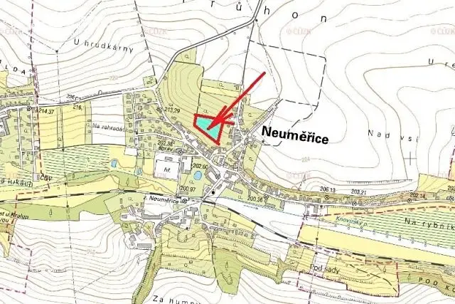 Prodej  stavebního pozemku 6 147 m², Neuměřice, okres Kladno