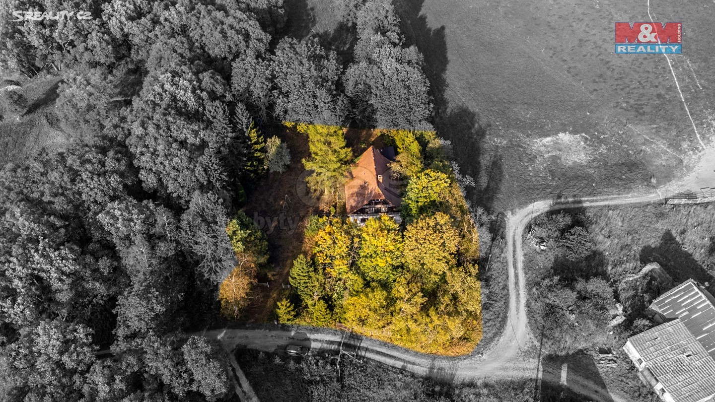 Prodej  rodinného domu 2 500 m², pozemek 2 500 m², Dětřichov nad Bystřicí, okres Bruntál