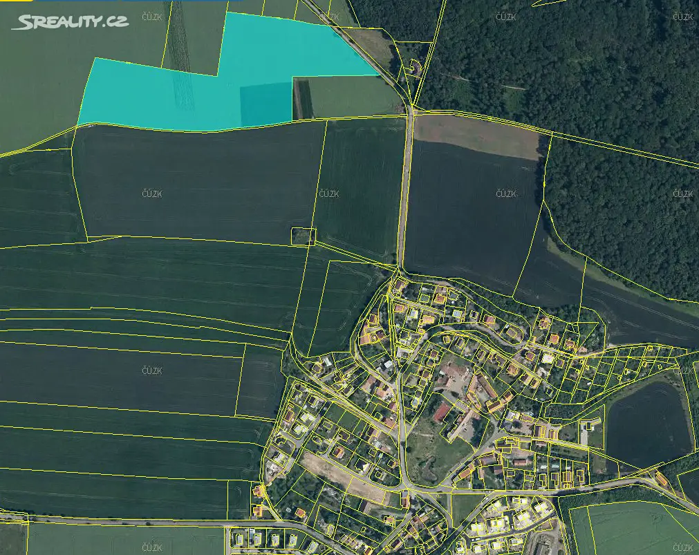 Prodej  pozemku 5 657 m², Sedlec, okres Praha-východ