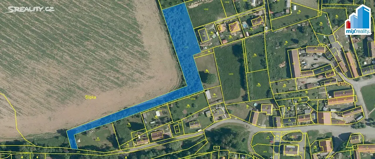 Prodej  stavebního pozemku 4 561 m², Úlice, okres Plzeň-sever