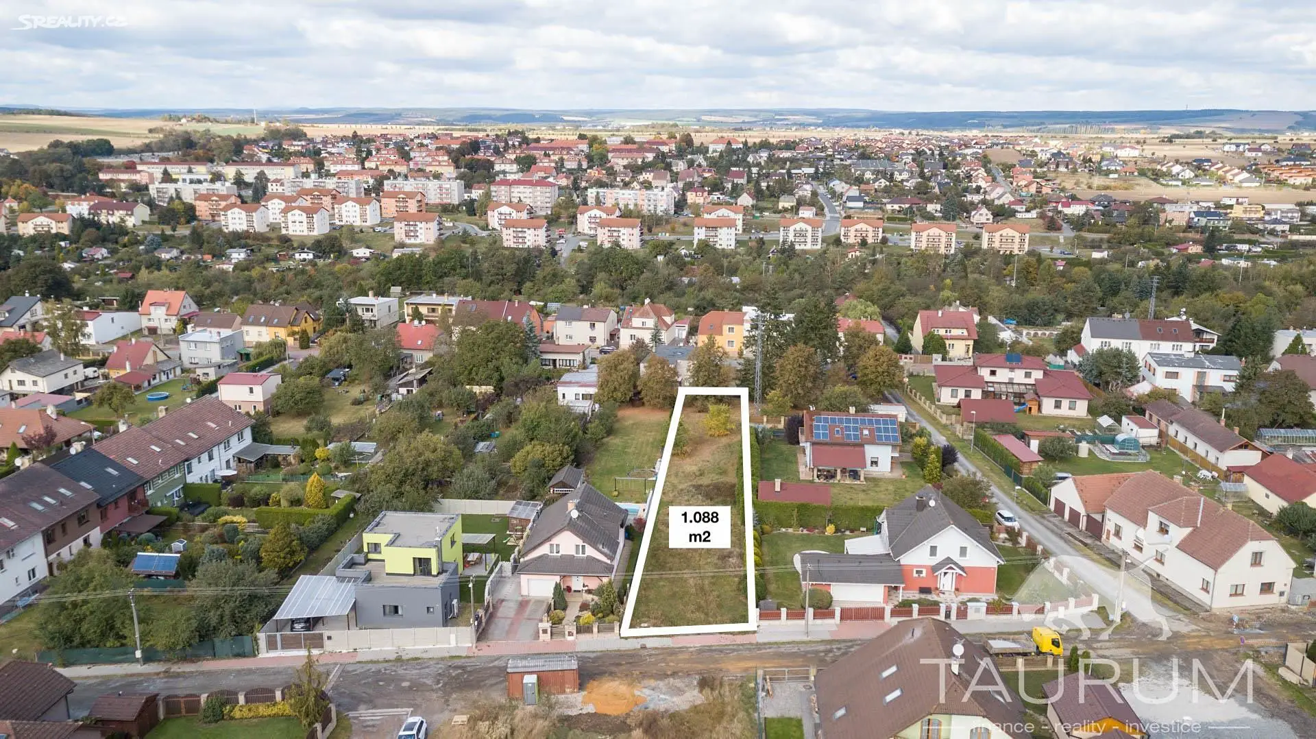 Prodej  stavebního pozemku 1 088 m², Vejprnice, okres Plzeň-sever