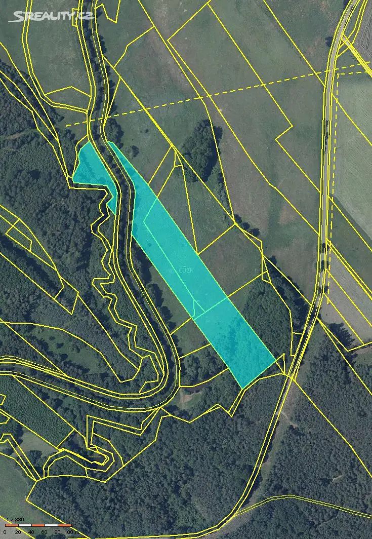 Prodej  louky 23 507 m², Noviny pod Ralskem, okres Česká Lípa