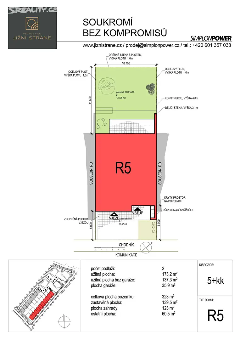 Prodej  projektu na klíč 177 m², pozemek 444 m², Balcárkova, Olomouc - Nová Ulice