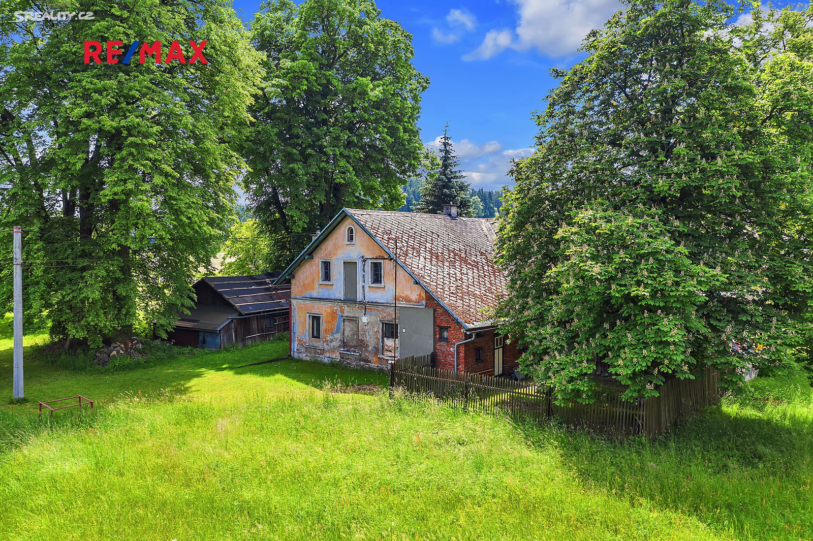 Prodej  rodinného domu 177 m², pozemek 10 499 m², Líšnice, okres Ústí nad Orlicí