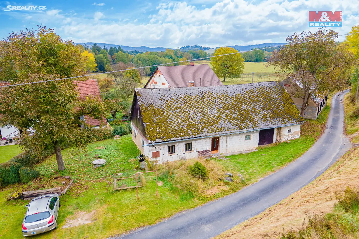 Prodej  chalupy 80 m², pozemek 708 m², Kolinec - Bernartice, okres Klatovy