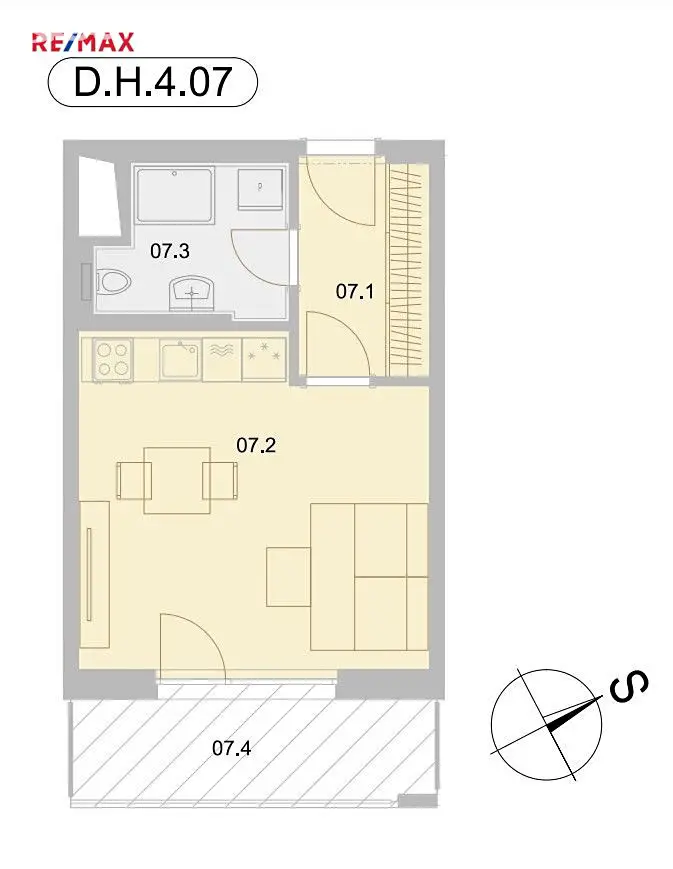 Prodej bytu 1+kk 40 m², Vrbenská, České Budějovice - České Budějovice 4