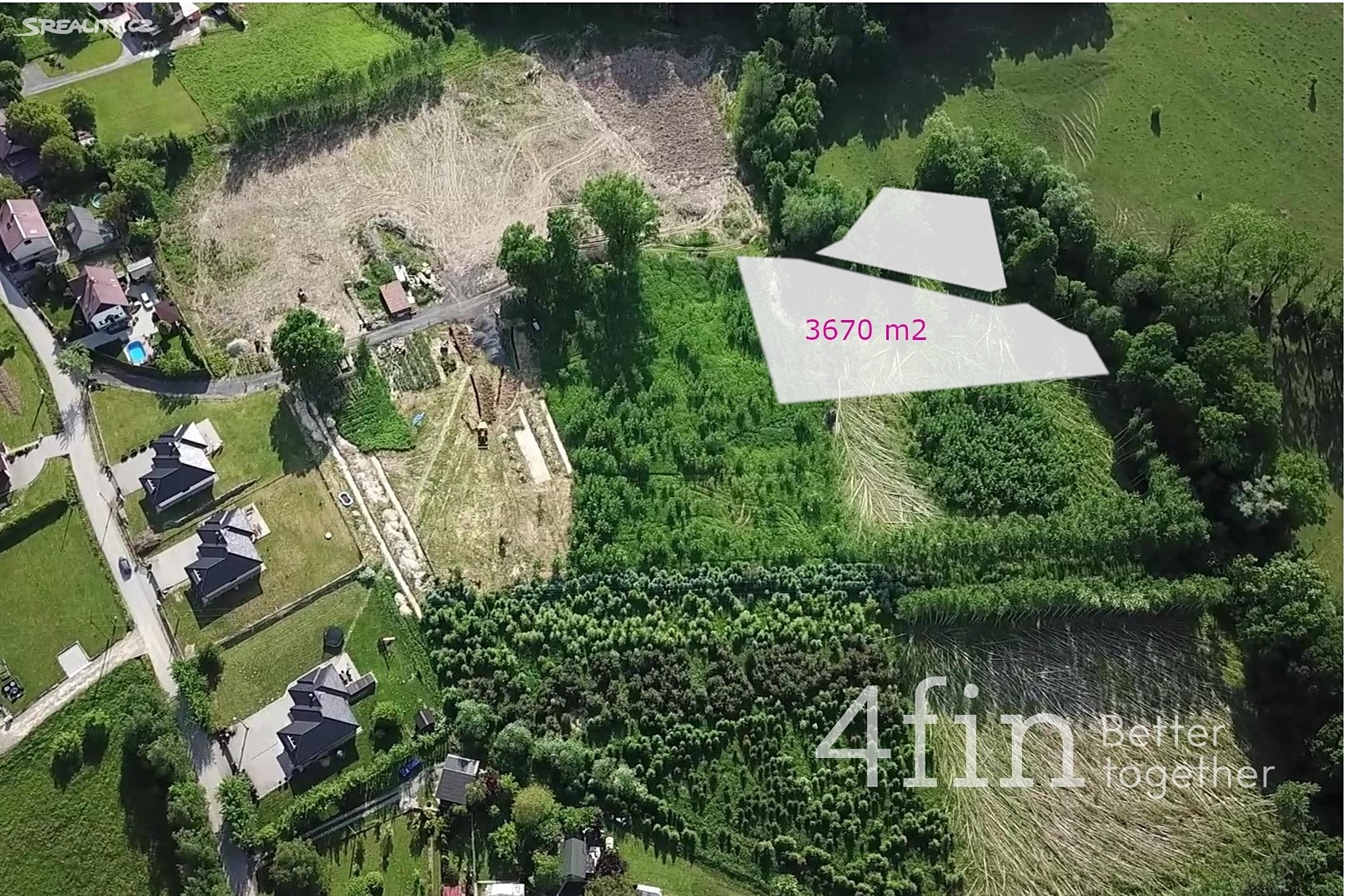 Prodej  zahrady 3 670 m², Třinec - Nebory, okres Frýdek-Místek