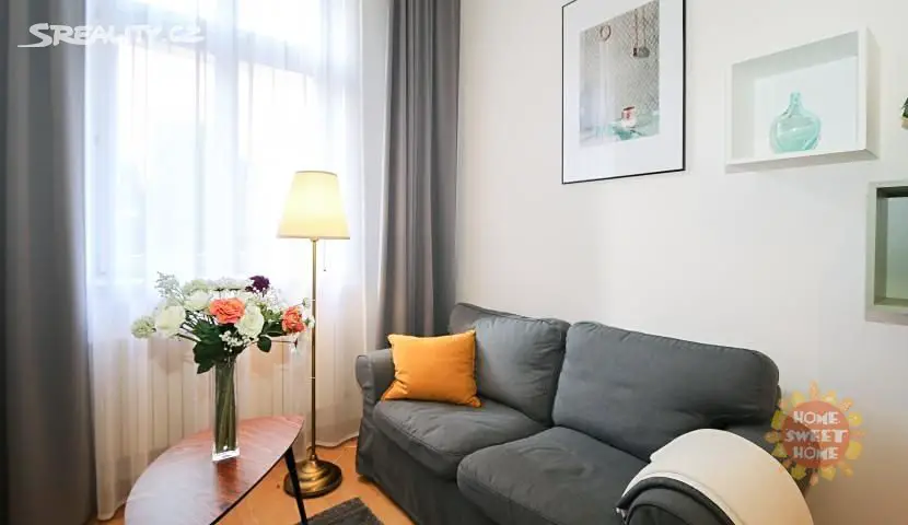 Pronájem bytu 1+1 34 m², Belgická, Praha 2 - Vinohrady