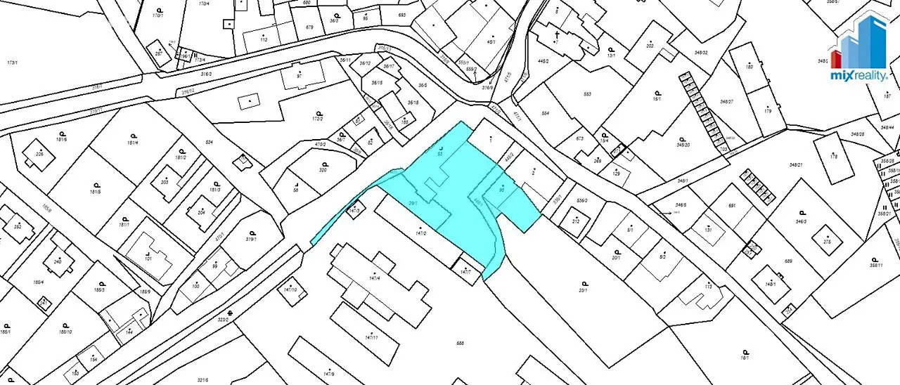 Prodej  stavebního pozemku 2 406 m², Hartmanice, okres Klatovy