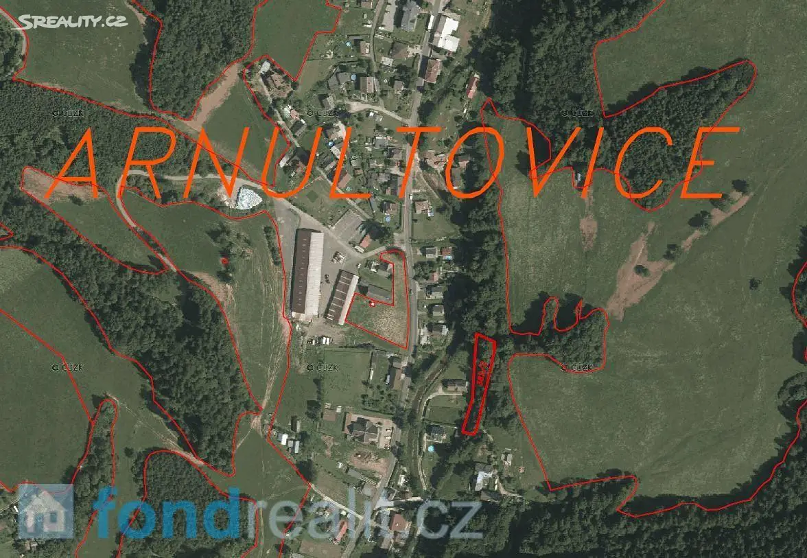 Prodej  pozemku 1 452 m², Rudník, okres Trutnov