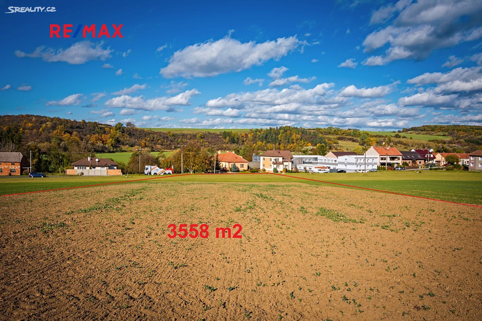 Prodej  stavebního pozemku 3 588 m², Nedachlebice, okres Uherské Hradiště