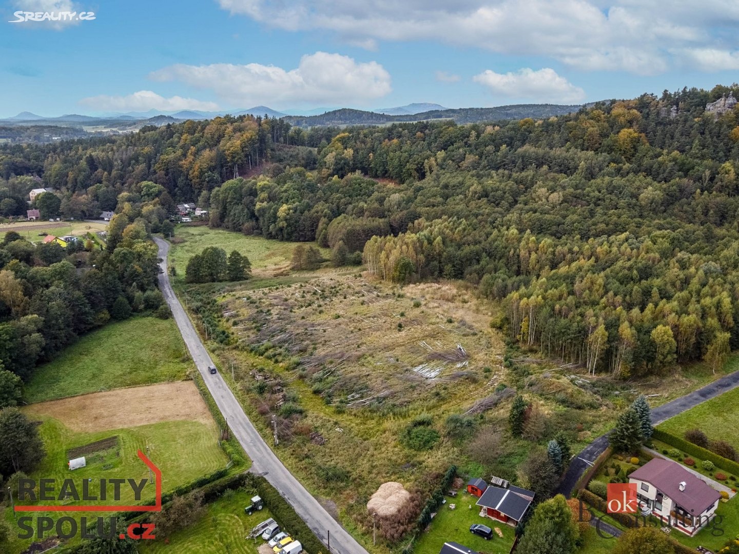 Prodej  stavebního pozemku 3 150 m², Křižany, okres Liberec