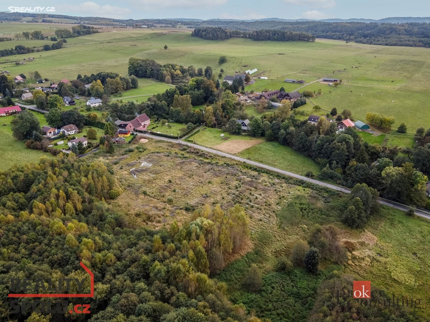 Prodej  stavebního pozemku 3 150 m², Křižany, okres Liberec