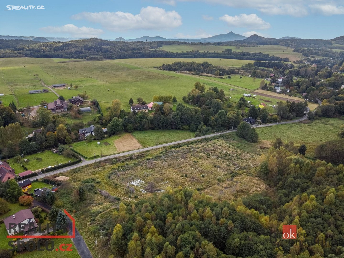 Prodej  stavebního pozemku 3 150 m², Křižany, okres Liberec