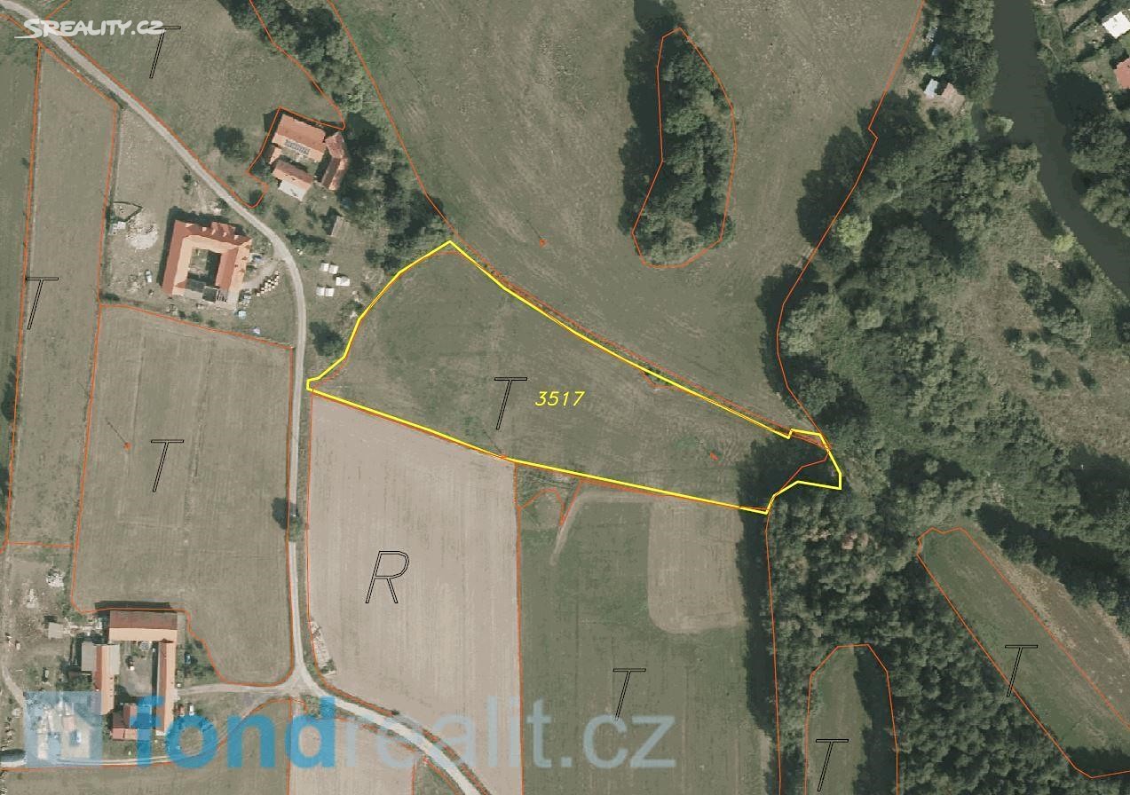 Prodej  pozemku 9 259 m², Skalice, okres Tábor